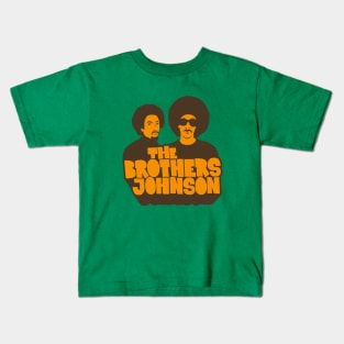 Get Da Funk Out Ma Face - The Johnson Brothers Kids T-Shirt